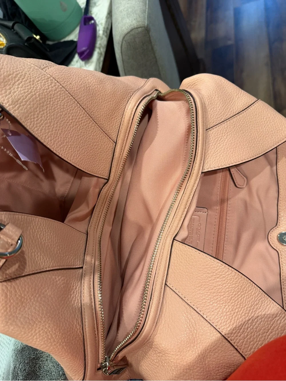Coach pink Lexy bag #coach #purse #pink